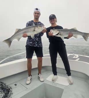 Big striped bass success