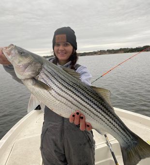 Enjoy an unforgettable striped bass fishing trip.