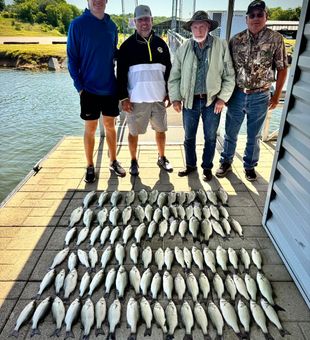 4 man limit on 100 sand bass!