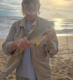 Pompano and Sunset - New Smyrna Beach, FL.