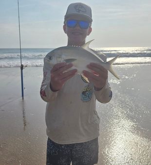 Epic pompano catch on New Smyrna Beach!
