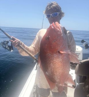 Big Red Snapper landed off Jacksonville!