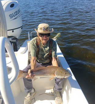 Nice redfish using jigging and trolling techniques today!