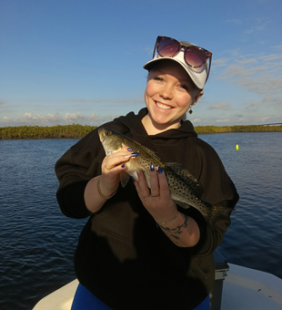 Beautiful speckled trout from the waters of Homosassa!