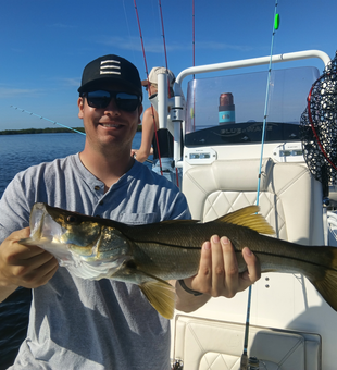 Beautiful Weeki Wachee snook ready for the photo!