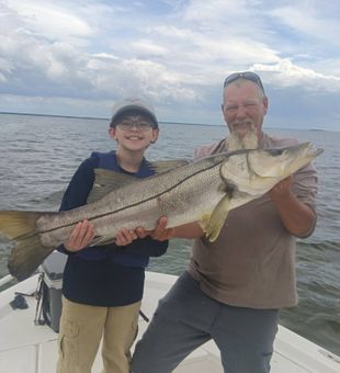 Beautiful Weeki Wachee snook making memories on the water!