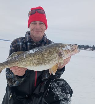 Nothing beats a trophy catch! #Walleye 