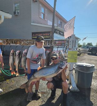 Massive Lake Trout Catch