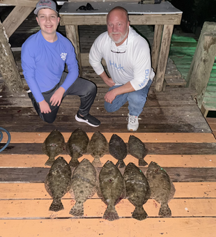 Exciting Southern Flounder adventure using jigging and light tackle - best results on clear weather days!