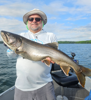 Beautiful lake trout from Trout Lake!