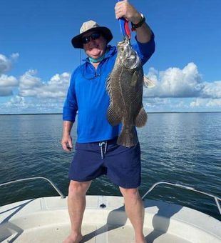 Tripletail caught in Port St Joe