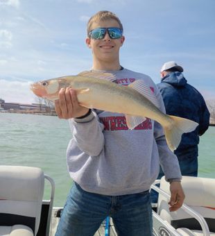 Nice Whitehall MI walleye makes for great fishing!