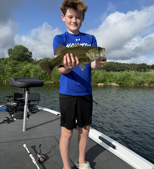 Reeling in the good times with a Florida Bass at Buchanan Dam!