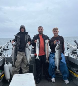 Coho and Chinook salmon success in Vermilion OH!