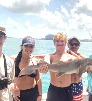 Shark fishing success in Key West waters!