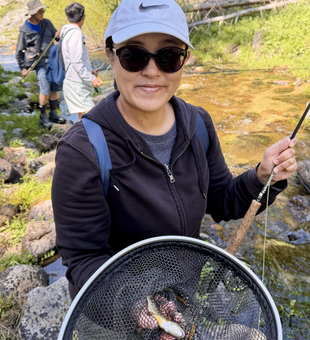 Successful fly fishing adventure at Kings River!