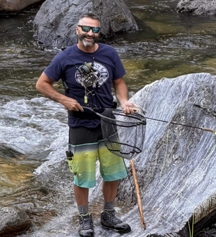 Perfect fly fishing conditions on Kings River today!