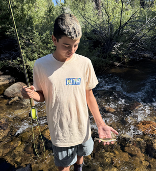 Fresh catch from Kings River fly fishing adventure!