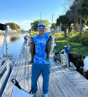 Double bass action in Palmetto Bay Florida!