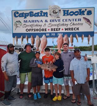 Trolling the Gulf Stream on your Marathon FL charter.