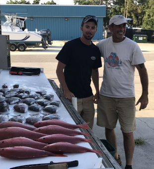 A lot of fish species here  Murrells Inlet