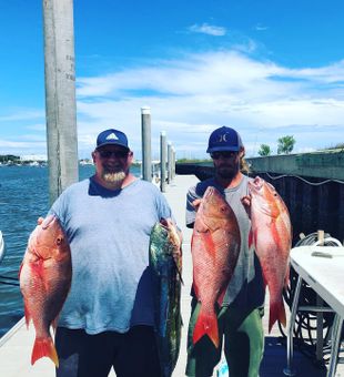 Vermillion Sniper and Mahi-mahi