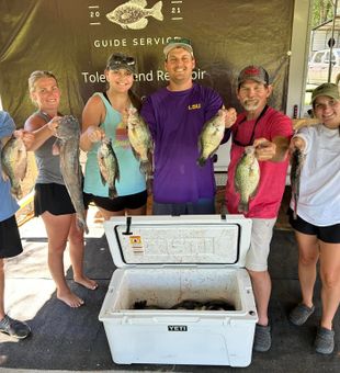 Nothing beats a day fishing Toledo Bend.