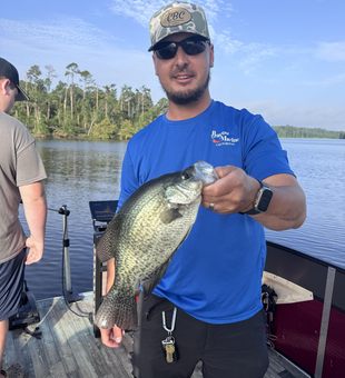 Light tackle meets crappie magic at Solan's Boat Launch!