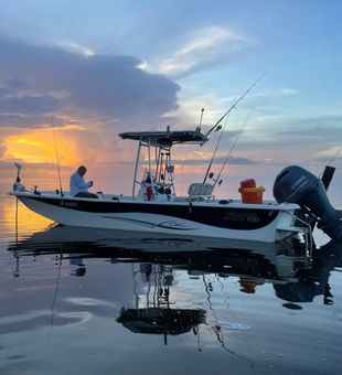 My 25’ Carolina Skiff ready to go! Book now!