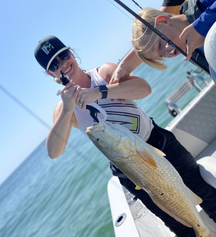 Redfish surely loves our bait!