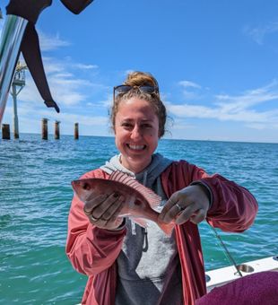 “Casting lines and catching memories at Fort Morgan.”