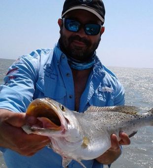 Texas Fishing Trout Trophy! Book Your Trip Now!