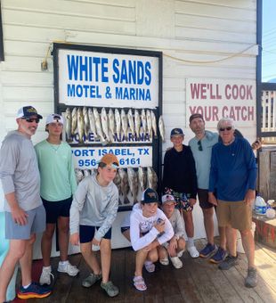 Exciting Speckled Trout and Redfish lineup in Port Isabel!