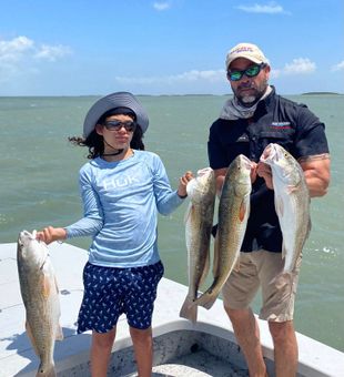 Epic Redfish haul on the water! 🎣