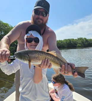 Sunshine, water, and reels spinning.