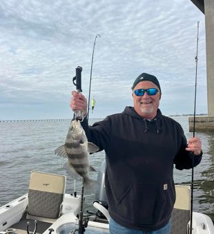 Sheepshead catch, big smile!