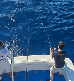 Ready for action on the beautiful Islamorada waters!