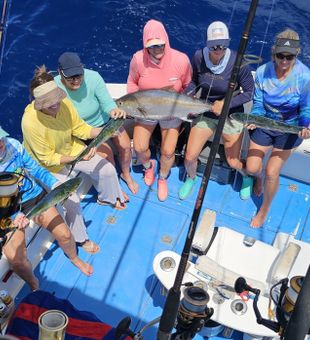 Triple species success with Greater Amberjack and Mahi Mahi!