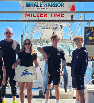 Islamorada king mackerel and great barracuda success!
