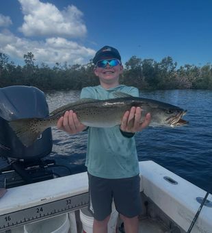 First trout, big smiles