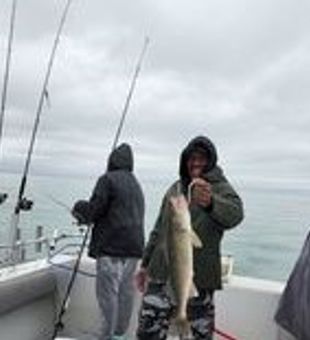 Walleye catch at Oak Harbor.