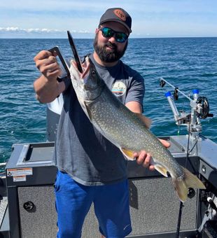 Epic Lake Trout Catch