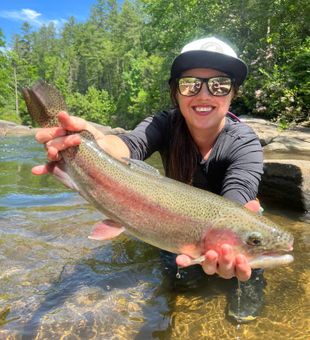 Asheville's rivers: where fish tales begin.