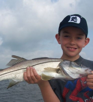 Kid's Trophy Fish: Snook!