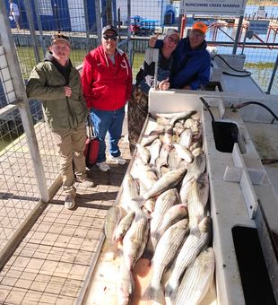 Experience world-class Lake Texoma fishing charters in Kingston, OK with nonstop freshwater action.