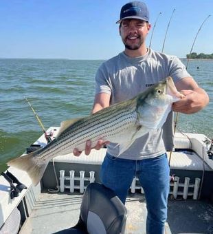 Book a professional Kingston OK fishing guide and explore the productive waters of Lake Texoma.