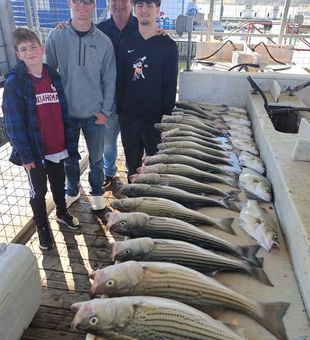 The Boys had an outstanding haul - Lake Texoma.