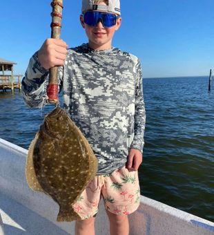 Trophy catches await! Flounder Fishing