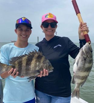 Sheepshead fishing on Alabama waters