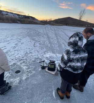 Ice Fishing North Dakota